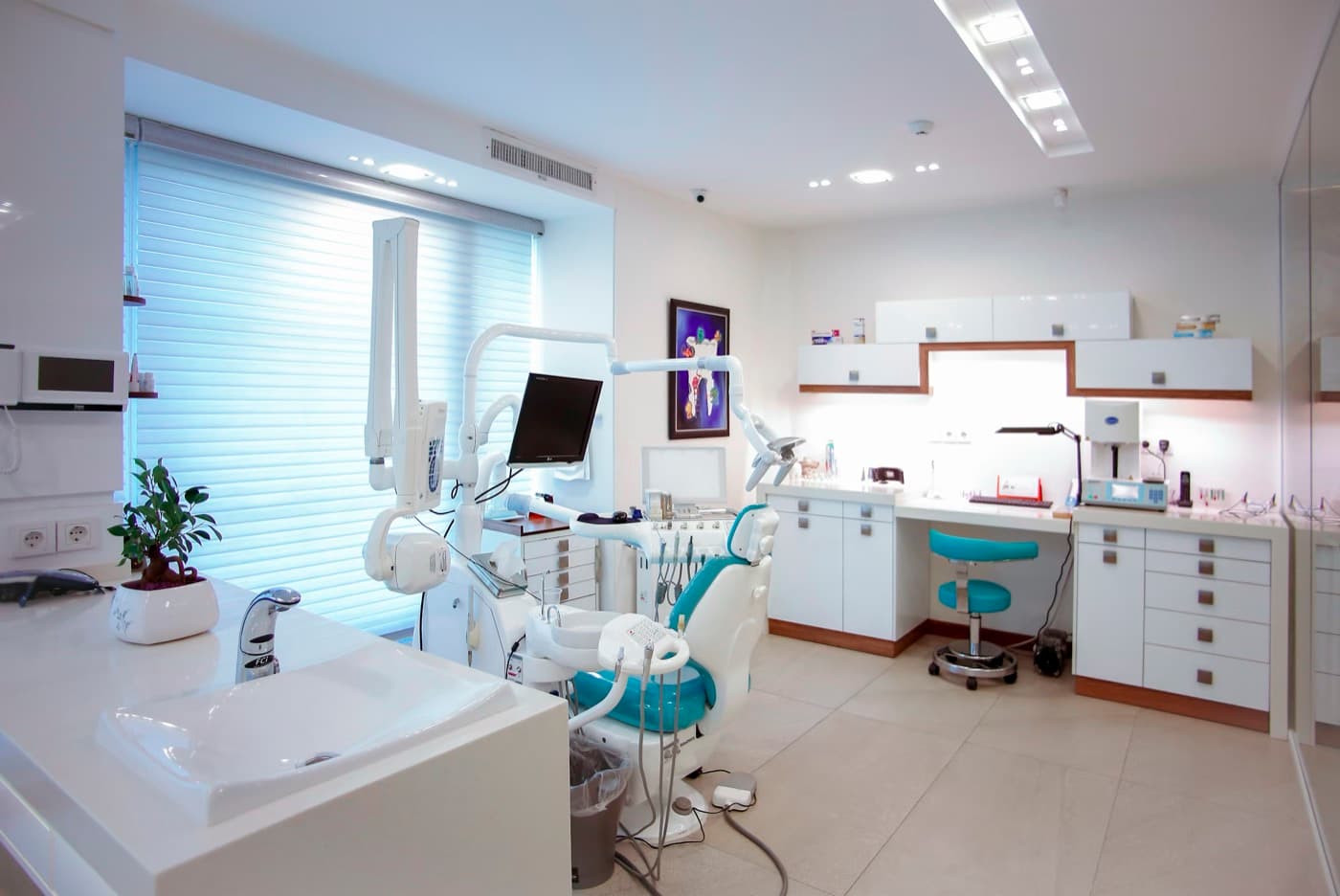 Interior del consultorio dental